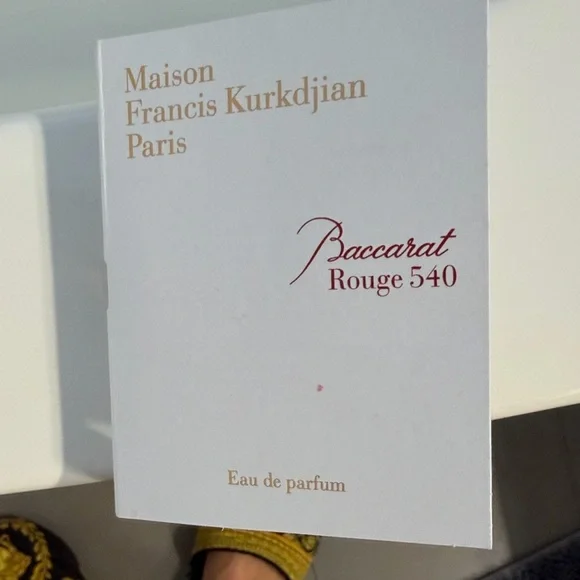 Maison Francis Kurkdjian Baccarat Rouge 540 sample - Picture 2 of 2